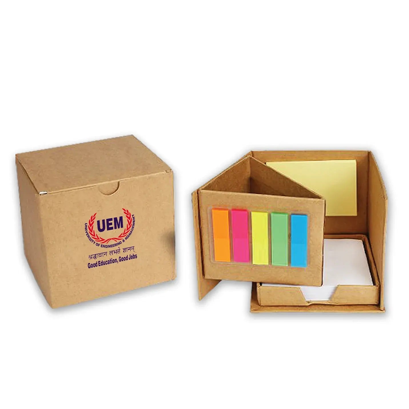 Multi-functional Desktop Stationery Kit with Sticky Notes and Memo Pad Img 2